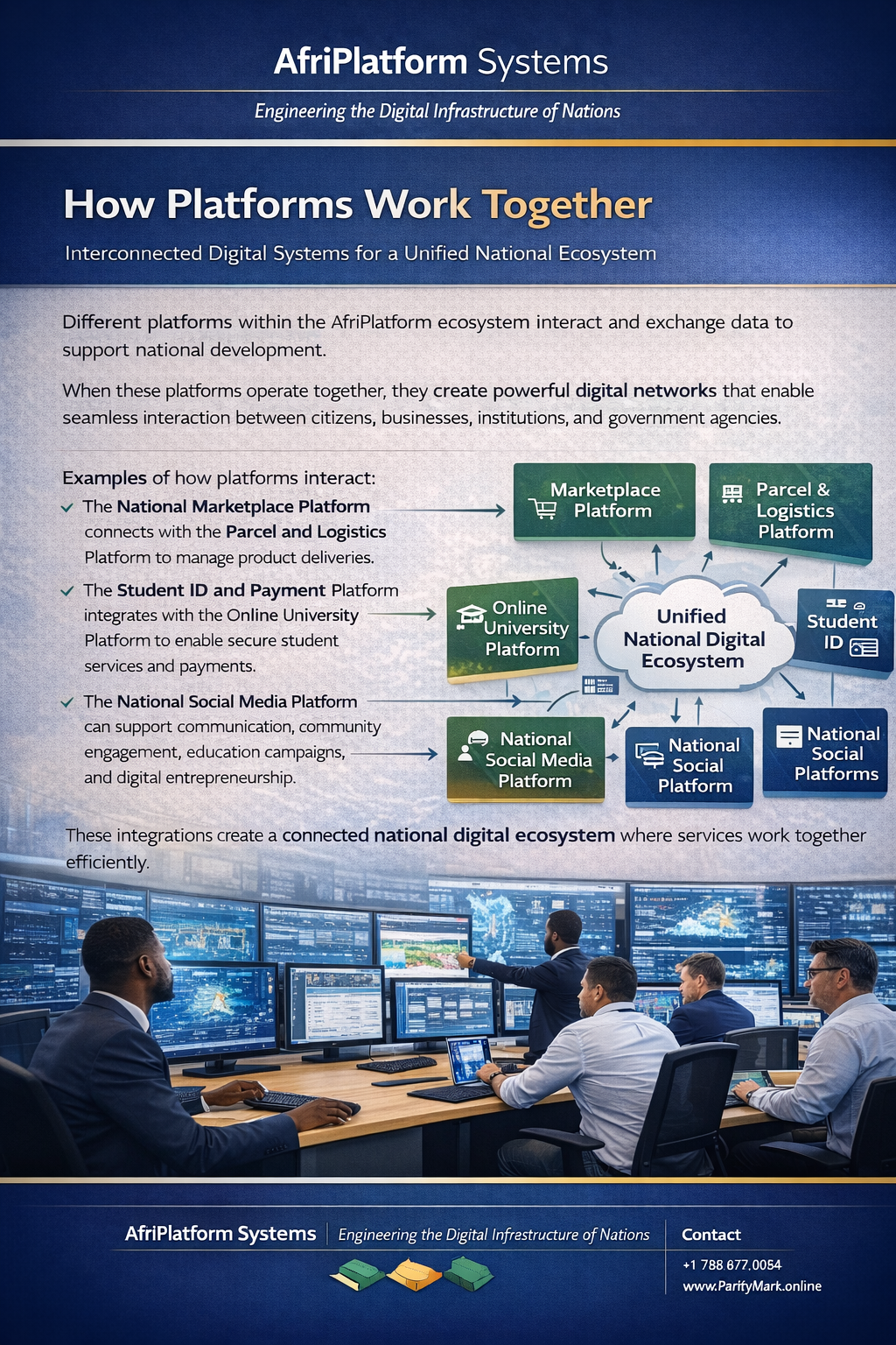 AfriPlatform Systems proposal page preview